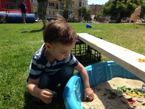 "Let me just take everything out of here..."